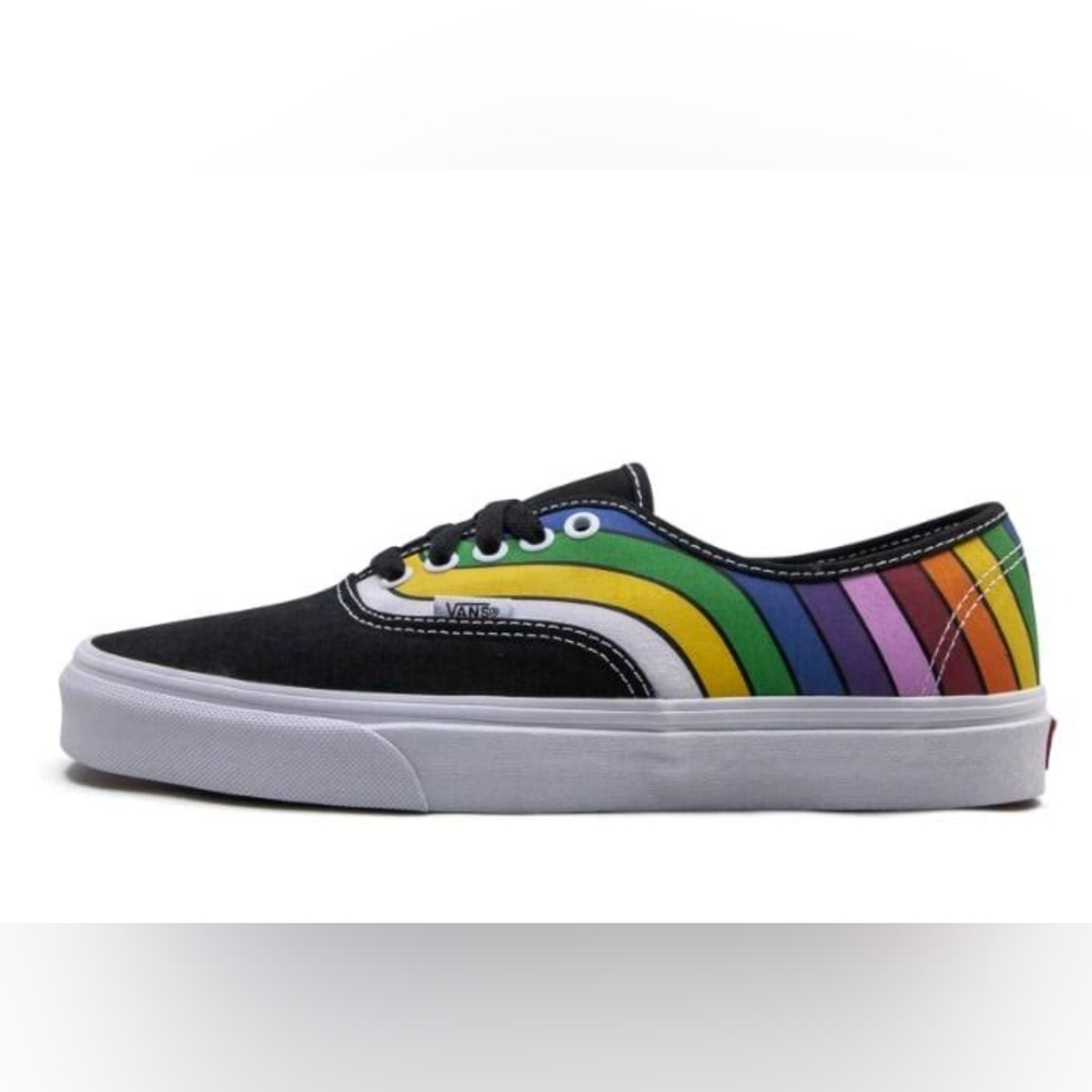 Rainbow Striped Van's